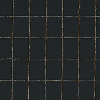 Black fabric with a subtle check pattern